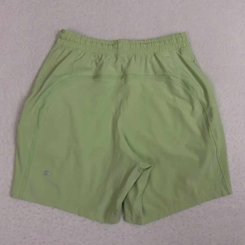 Lululemon Pace Breaker Shorts Men’s Small Delicate Mint 7 Inch Linerless